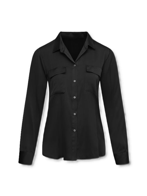 Camicia Monte Carlo 2 Pkt Silk 95 Five Silk 95 Five | 20010N01 NOIR